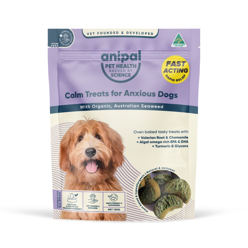 Anipal Calms Treats for Anxious Dogs 130g 130g