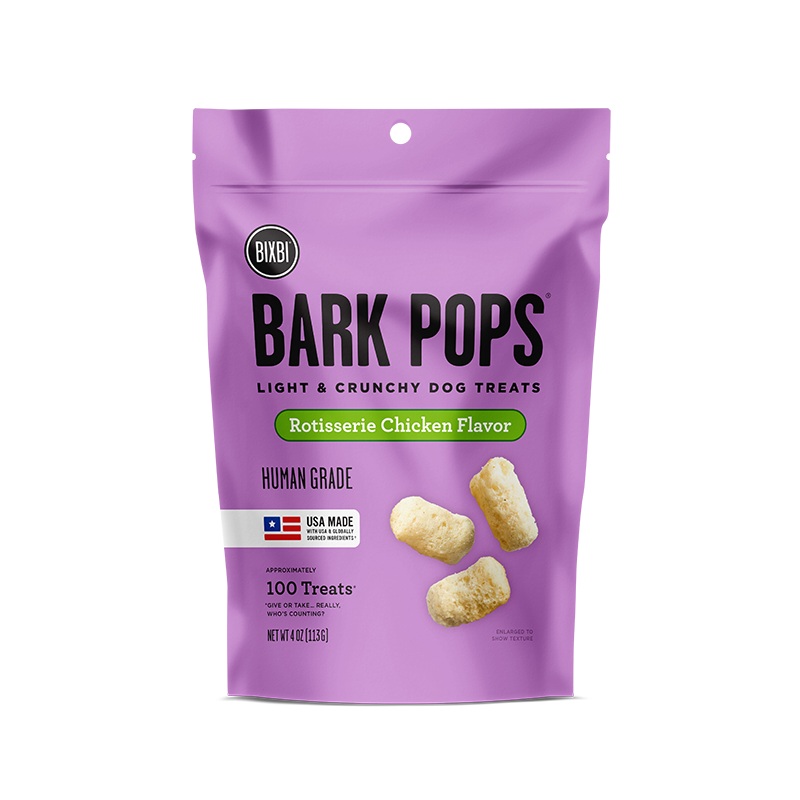 BIXBI BARK POPS 4 oz ROTISSERIE CHICKEN