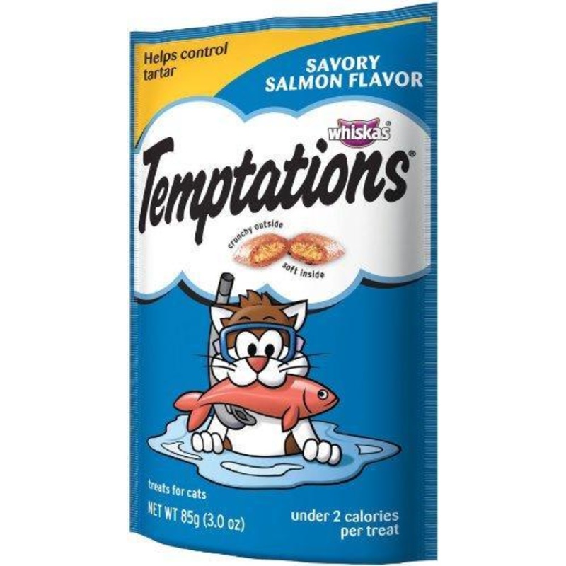 Temptations Savory Salmon Flavor Cat Treats