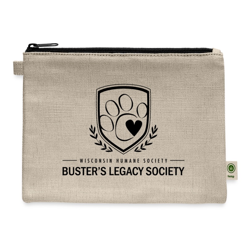 Buster’s Legacy Society Carry All Pouch natural