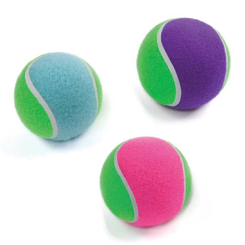 Kazoo Sponge Tennis Ball Dog Toy Small