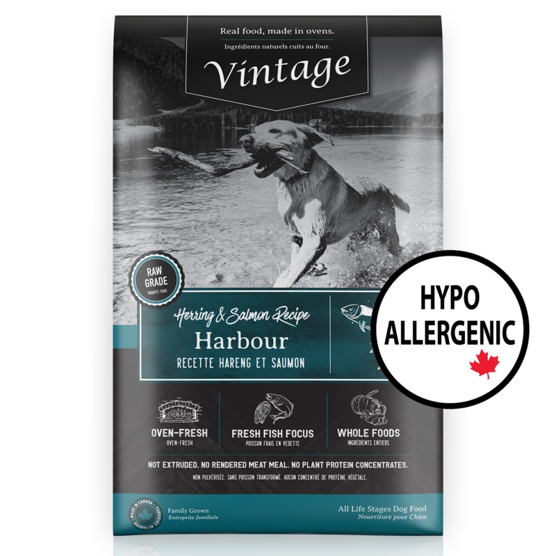Vintage Oven Fresh Harbour Salmon & Herring Hypo Allergenic Dog Food Sample 50g (Free Ship)