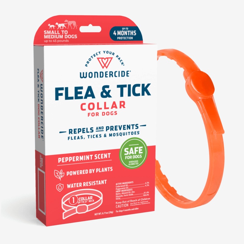 Wondercide Flea & Tick Collar for Dogs with Natural Essential Oils Large Dogs: Fits necks 13.5″26″ (5/8″ wide)