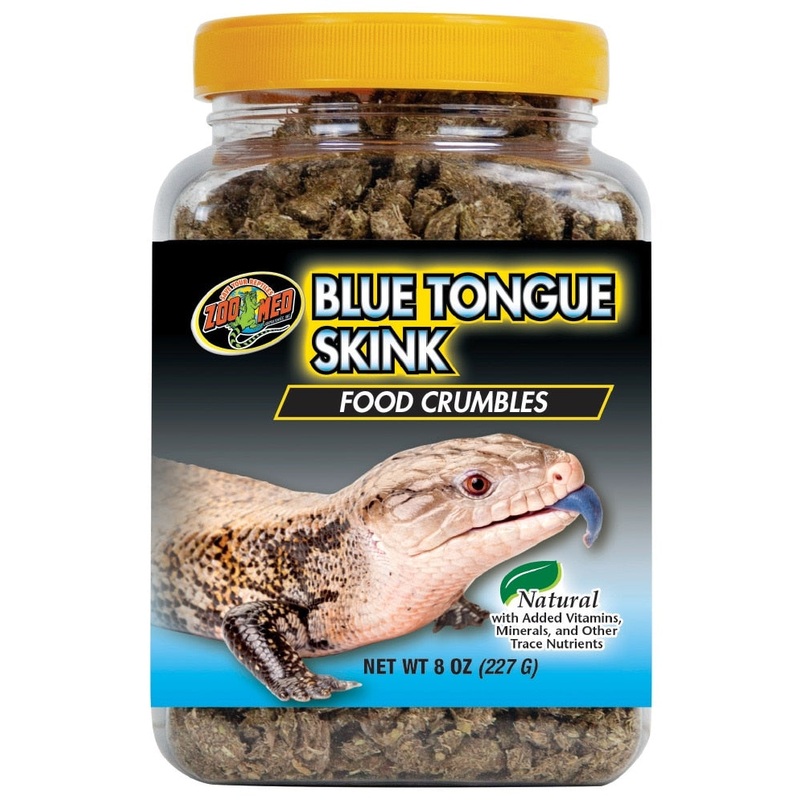 Zoo Med Blue Tongue Skink Crumble Food 8 oz.