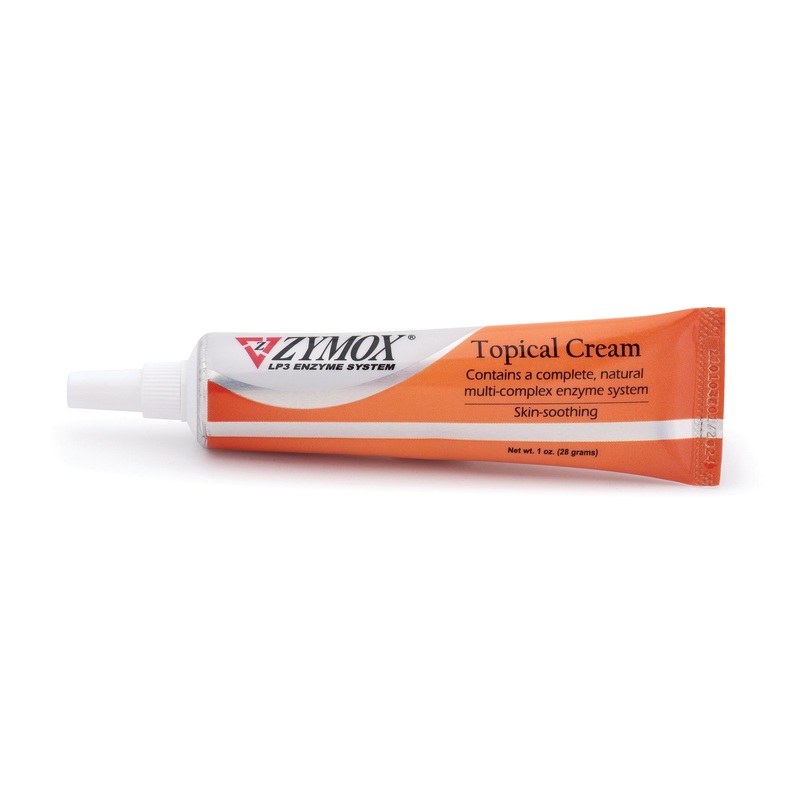 Zymox Topical Cream Hydrocortisone Free 1 oz