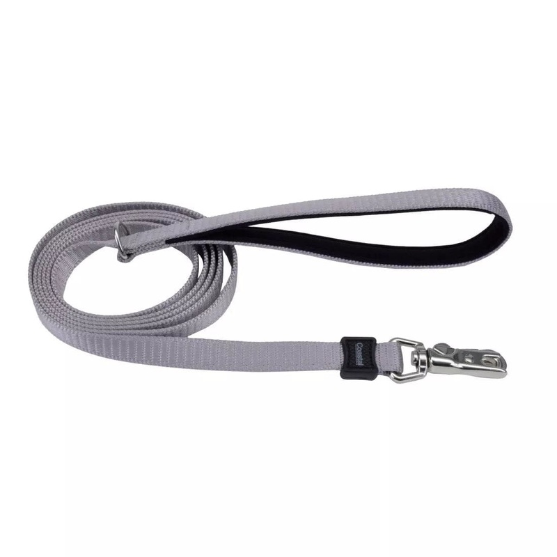 Coastal Pet Products Inspire Dog Leash in Grey 5/8 in x 6 ft