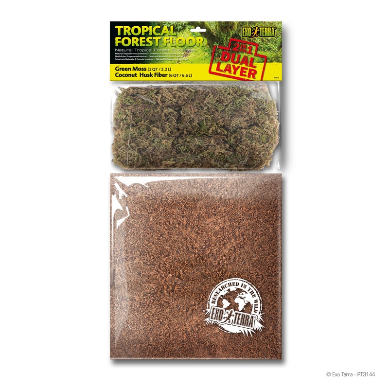 Exo Terra Tropical Forest Floor Substrate 4 Quart