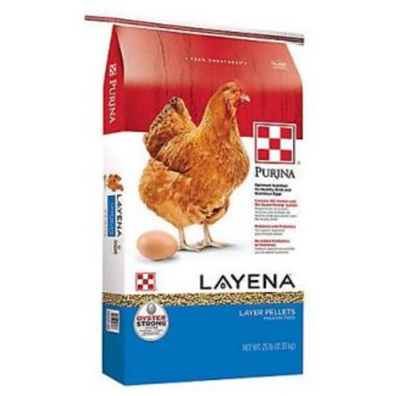 Purina Layena Layer Pellets For Chickens 25 Lb Bag