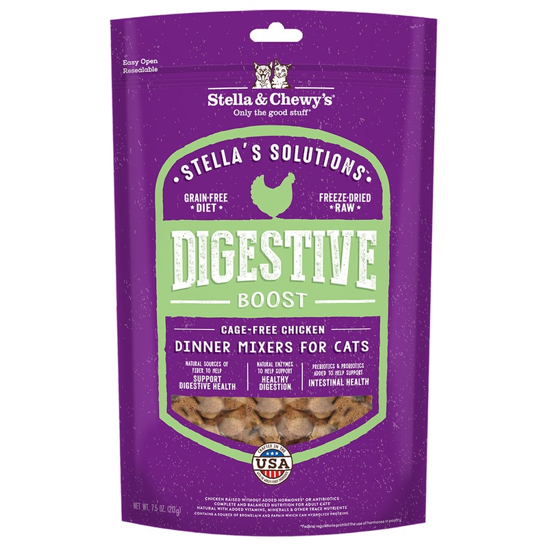 Stella & Chewy’s 7.5 oz Boost Chicken Solutions Digestive for Cat