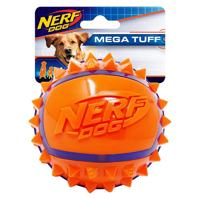 Two Tone TPR Spike Ball – Small