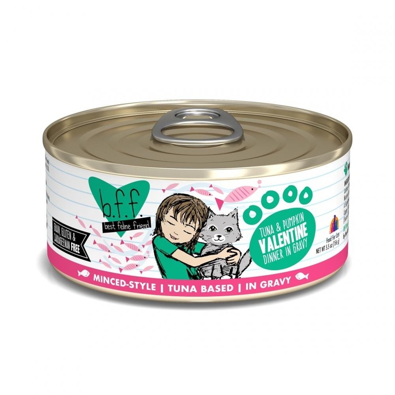 Weruva BFF Tuna & Pumpkin Valentine Canned Cat Food 3 oz