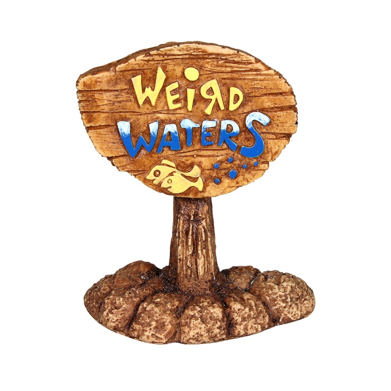 WW Weird Water Sign Resin Ornament – Map Price $4.99