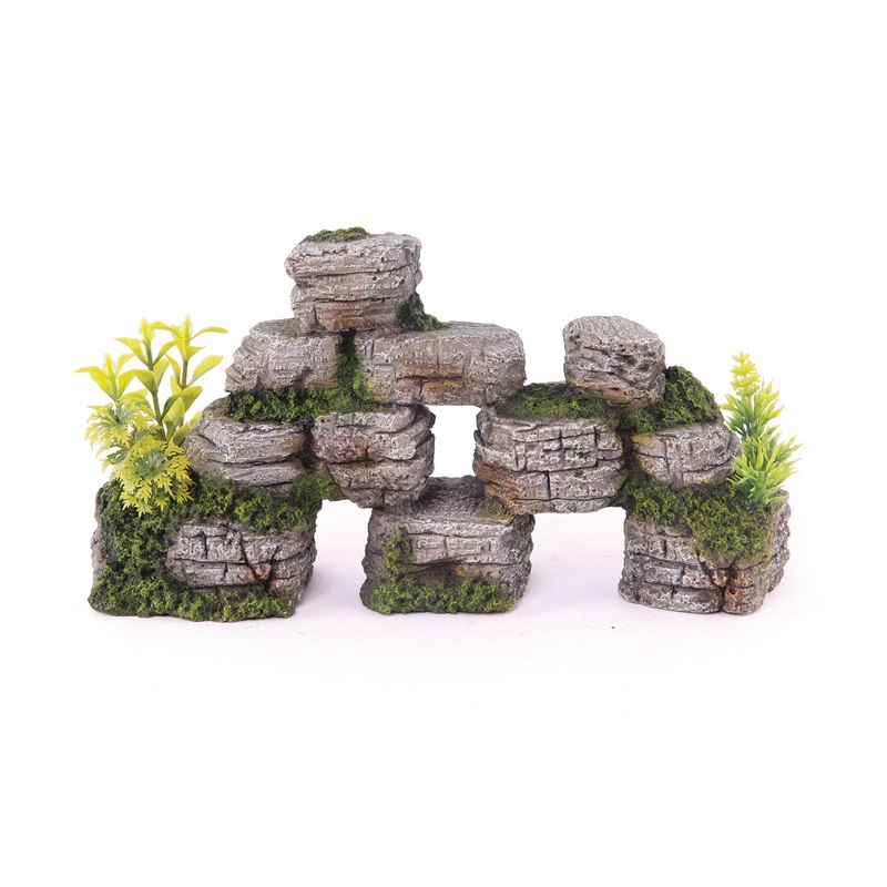 Kazoo Rock Wall With Plants Large