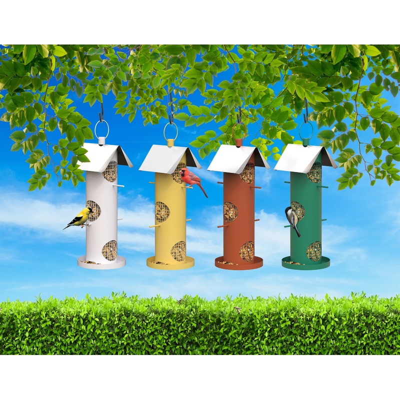 Wild Bird Lover’s Promo Colorful Mesh Tube Feeder