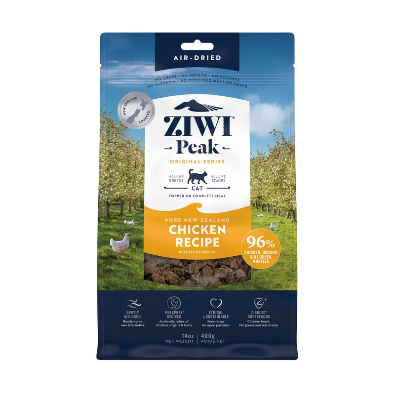 ZIWI Air Dried Chicken Cat Food 14 oz