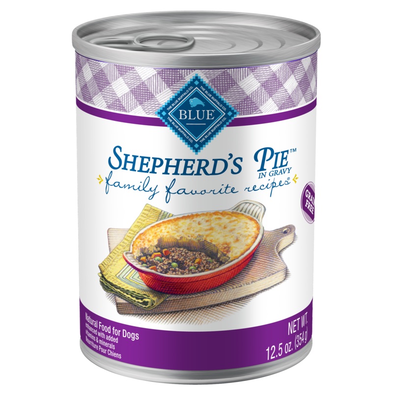 Blue Buffalo Family Favorite Shepherd’s Pie Dog Wet Food Single 12.5oz