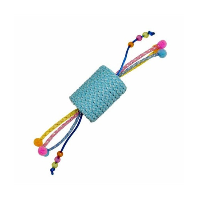 Duvo+ Jolly Blue Roll With Ropes Blue – 22×4,5×4,5cm