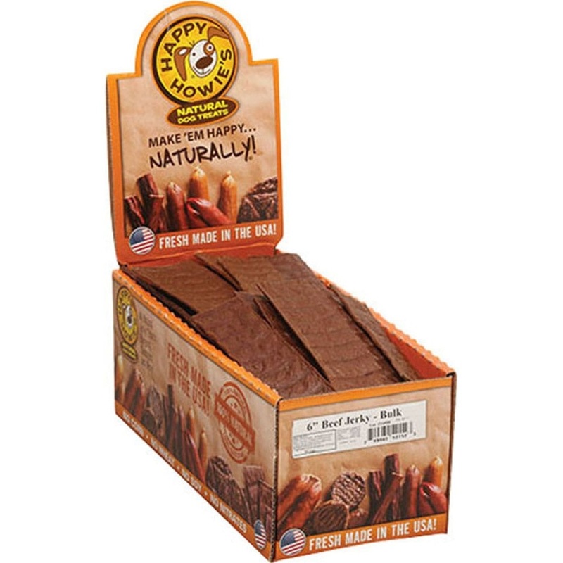 HAPPY HOWIE’S BEEF JERKY BULK 6 inch