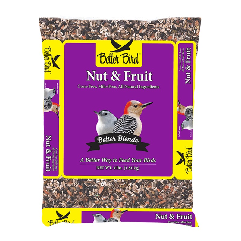 BETTER BIRD Better Blend Nut & Fruit Bird Food 4 LB