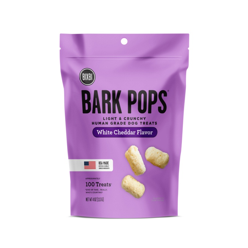 Bixbi Bark Pops White Cheddar Dog Treats