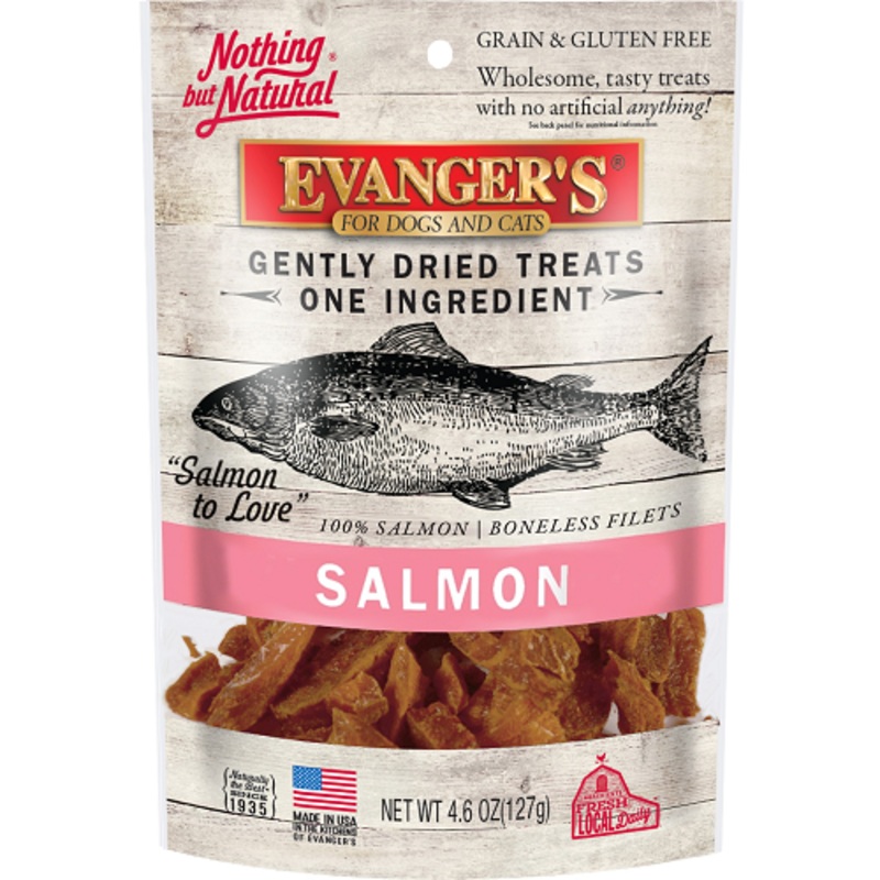 Evanger’s Gently Dried Salmon Treats 4.6-oz