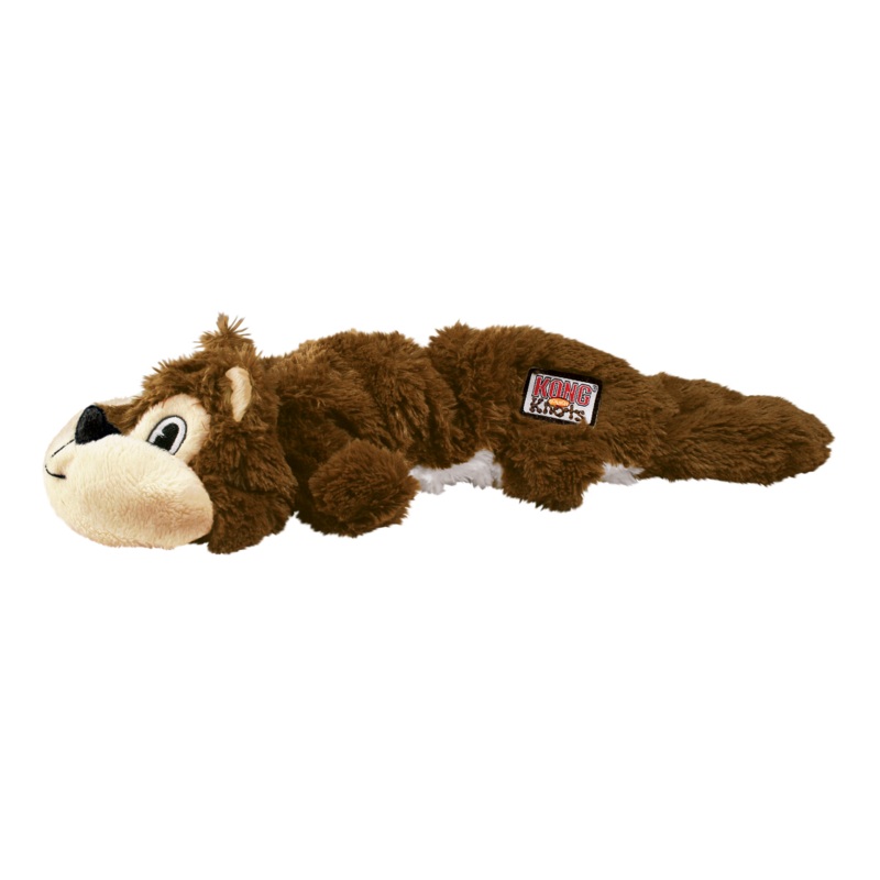 KONG DOG SCRUNCH KNOTS SQUIRREL SMALL/MEDIUM