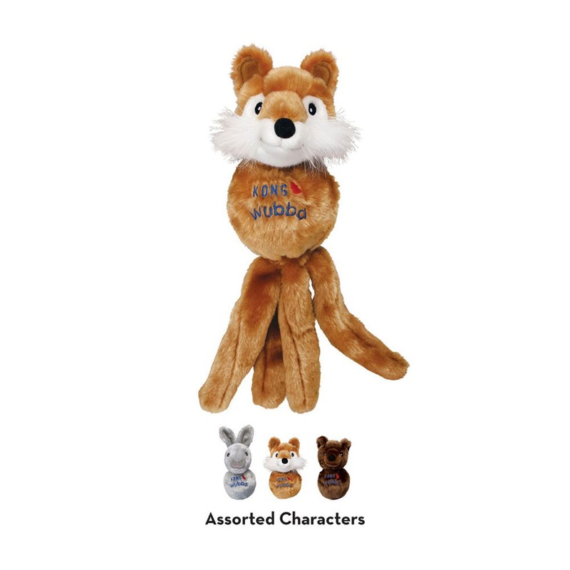 Kong Wubba Friends Dog Toys Assorted Large
