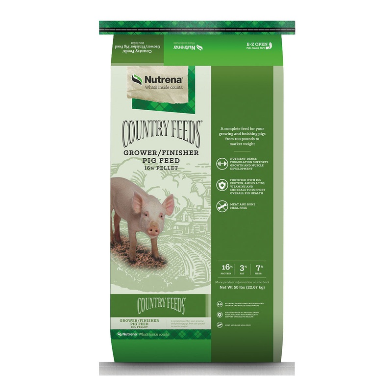 Nutrena Country Feeds Grower Finisher Pig Feed