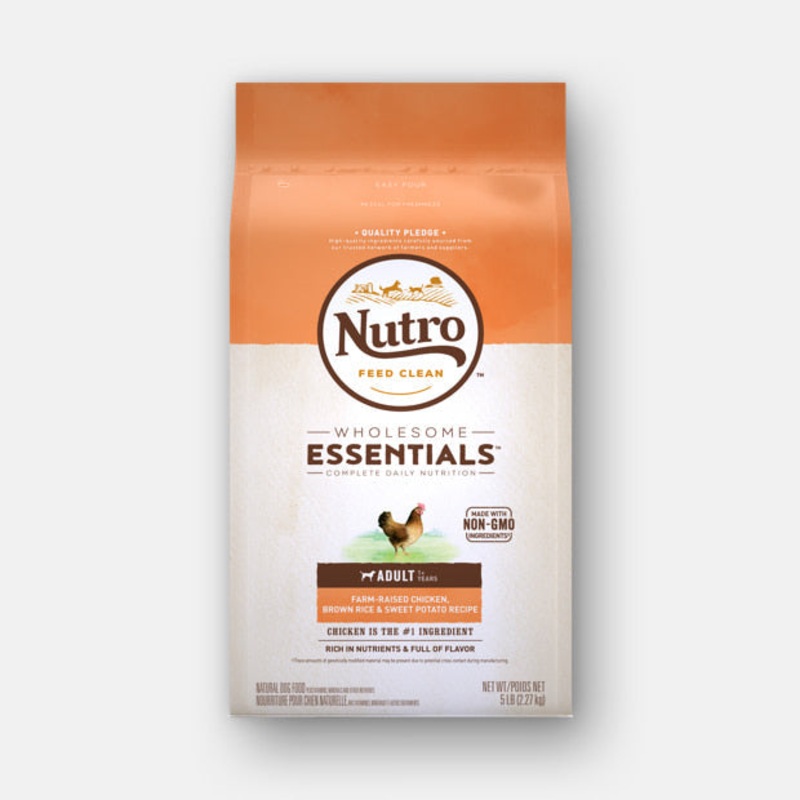 Nutro Adult Farm-Raised Chicken, Brown Rice & Sweet Potato Recipe 30 lb