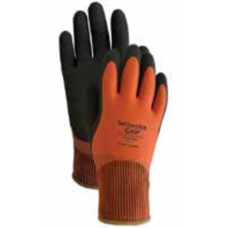 Wonder Grip Double-Dipped Natural Rubber Glove – Insulated Large