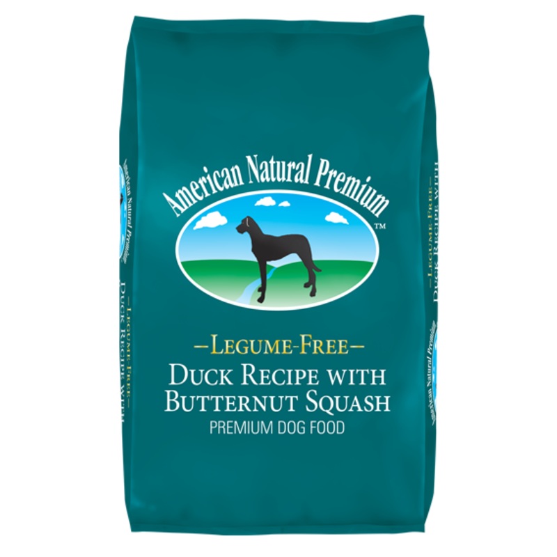 American Natural Premium Duck Recipe with Butternut Squash Dog Food 4 Lb.