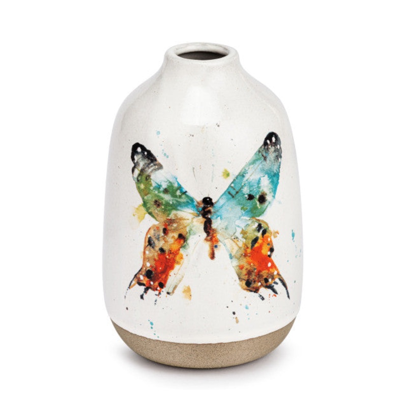 Butterfly Collection – Multi Color Butterfly Vase