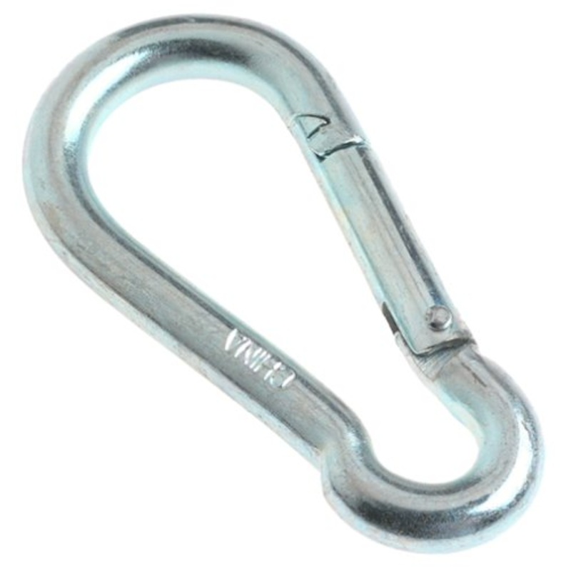 Campbell 1/2″ Spring Snap Link, Steel, Zinc Plated, #2450