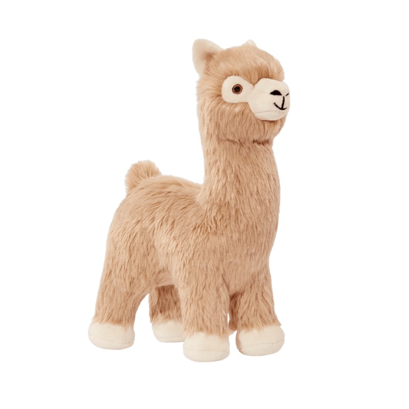 Fluff & Tuff Inca Alpaca Plush Dog Toy 11 in