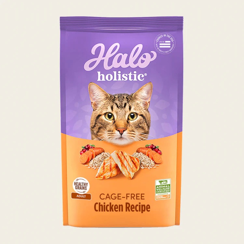 Halo Adult Holistic Chicken & Chicken Liver Recipe Dry Cat Food