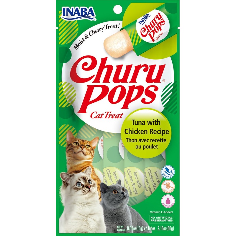 Inaba Churu Pops Tuna with Chicken 60g