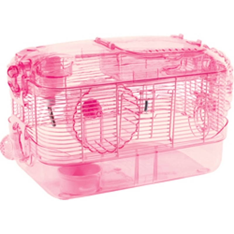 Kaytee CritterTrail One Level Habitat Pink Edition