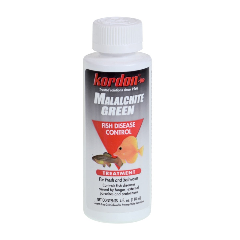 Kordon Malachite Green 4 oz – External Parasite Control