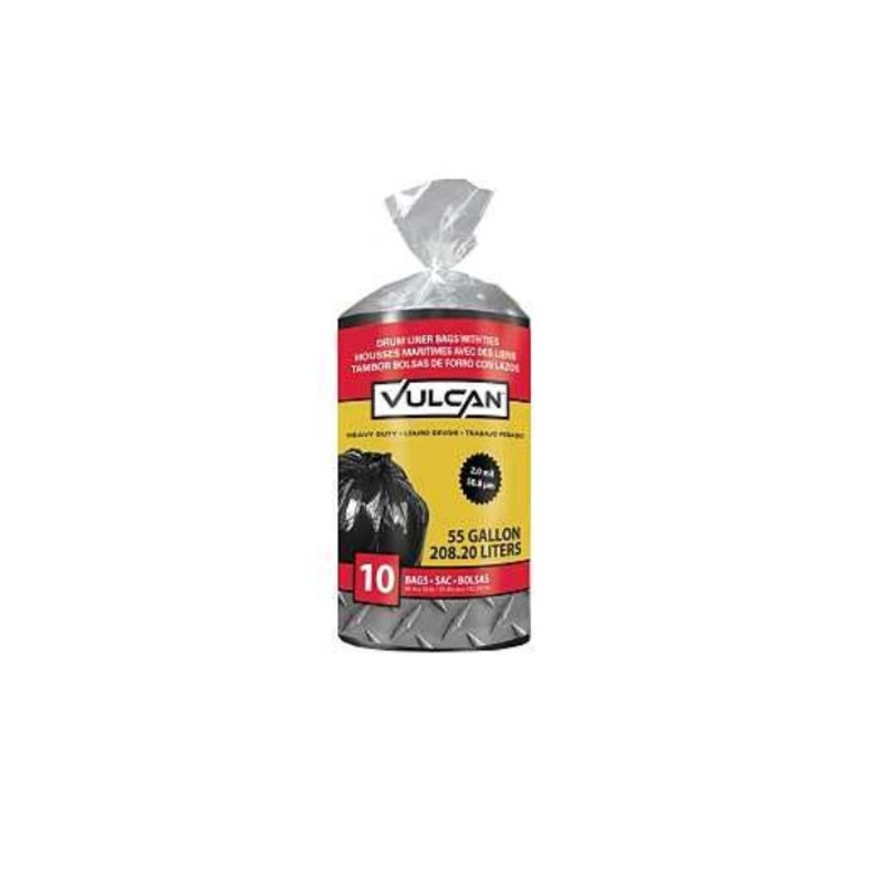 Orgill Inc. 2M Drum Liner 55 Gallon / Black