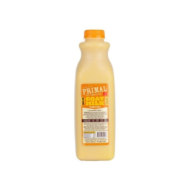 Primal Frozen Goat Milk – Pumpkin 32oz