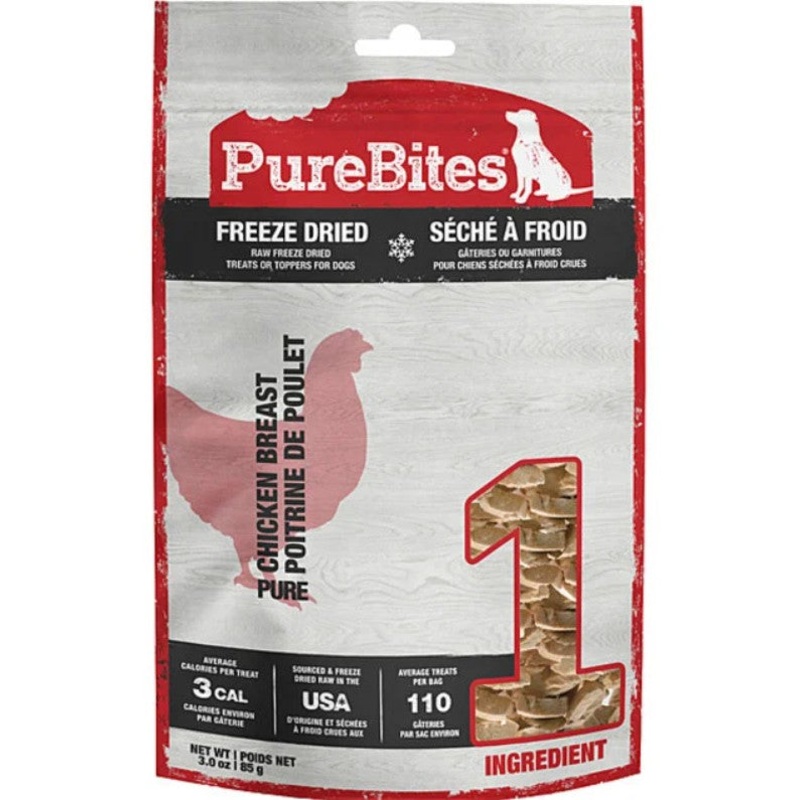 Pure Bites Dog Treat Chicken 85g