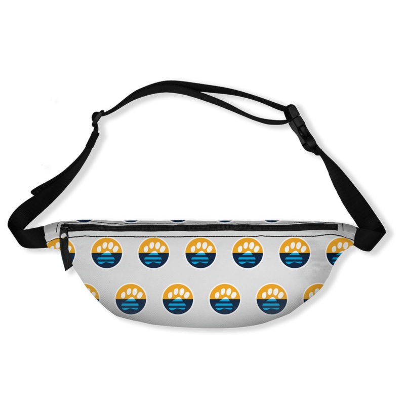 MKE Flag Paw Fanny Pack 14.5×6 inch