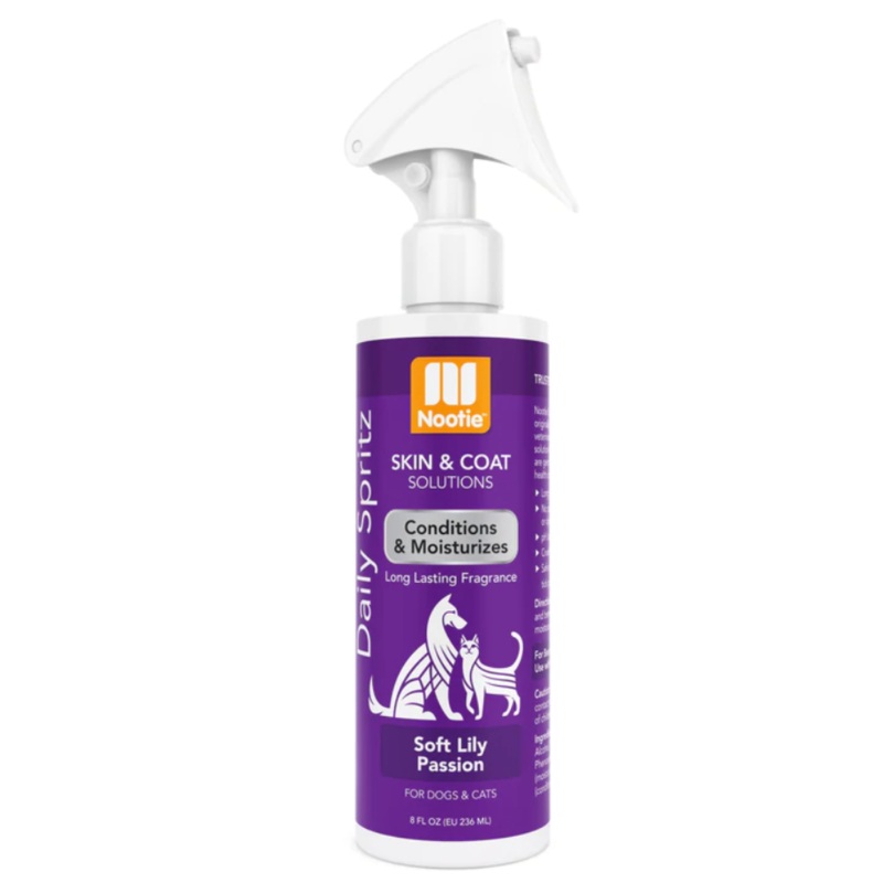 Nootie Daily Spritz Skin & Coat Solutions – Soft Lily Passion 8 oz