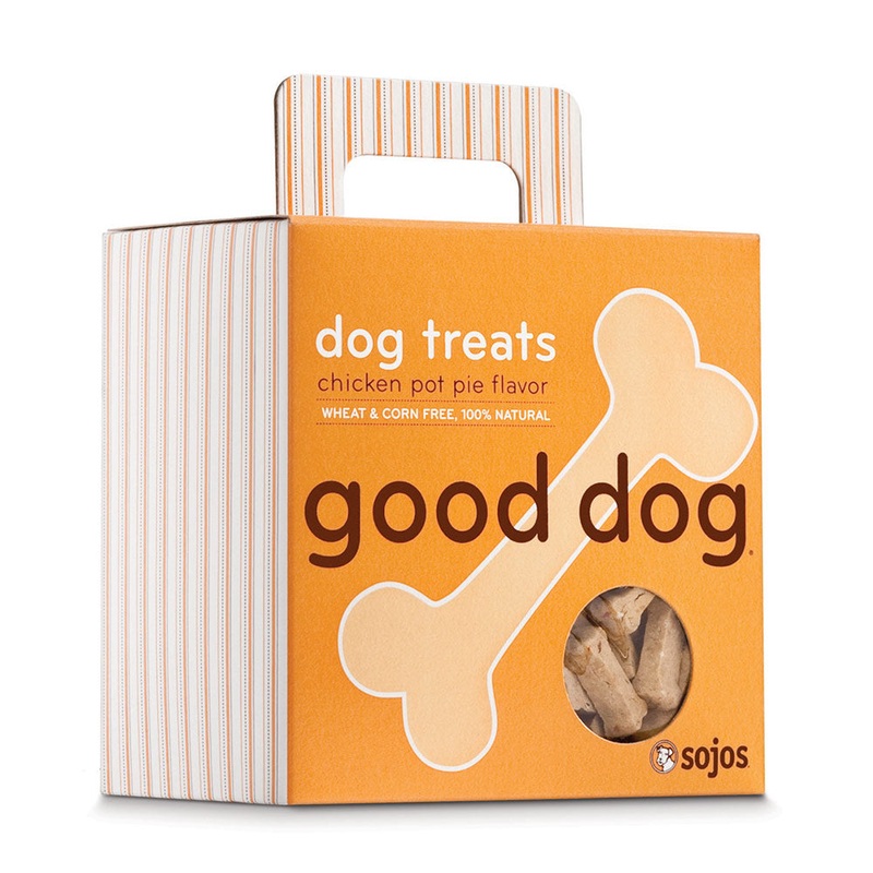 Sojos Good Dog Chicken Pot Pie Flavor Baked Dog Treats 8 Oz