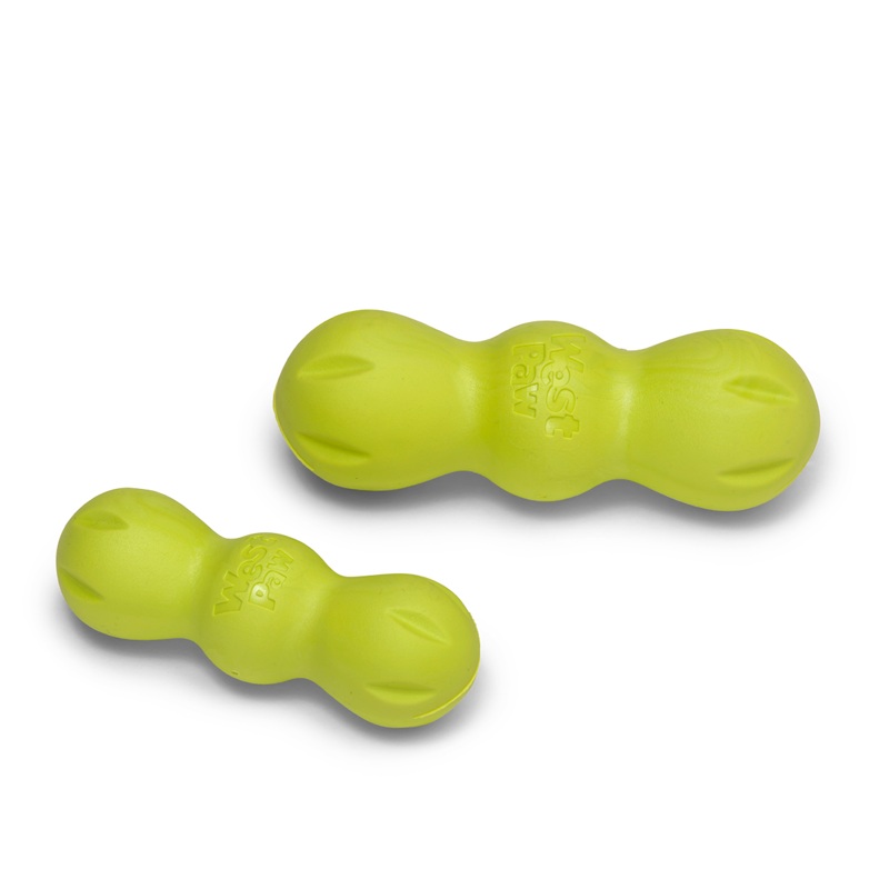 West Paw Zogoflex Rumpus Dog Toy Small Granny Smith