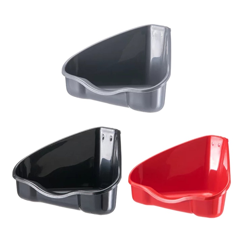 Corner Litter Tray Assorted Small