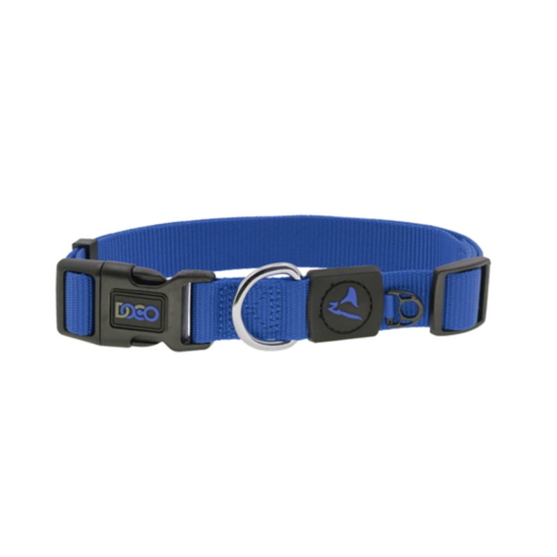 DOCO Signature Nylon Collar-3.8 x 51-78cm(XL)-Navy Blue