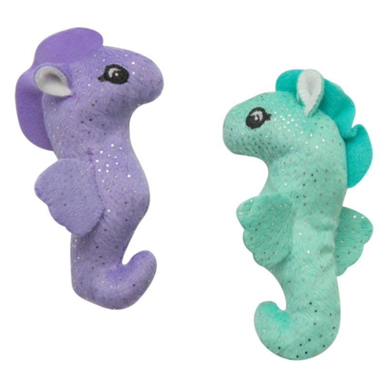 Snugarooz Kitty Catnip Seahorse 2pk*