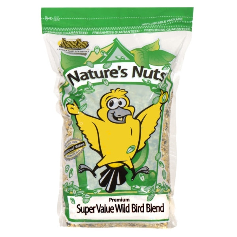 Super Value Wild Bird Blend Wild Bird Food Seed Mix 20 pounds