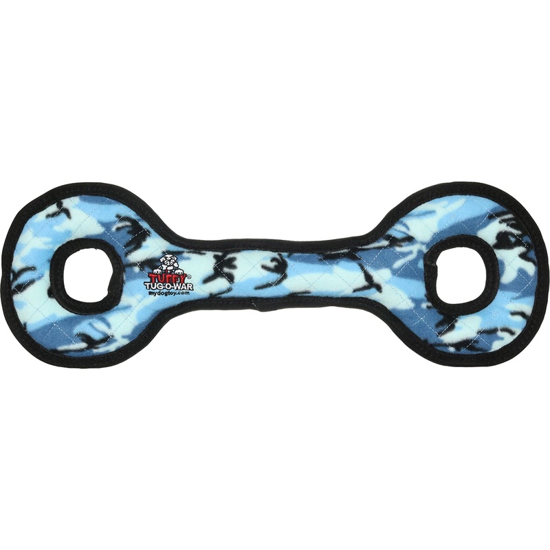 Tuffy Ultimate Tug-O-War Camo Blue, Dog Toy Ultimate
